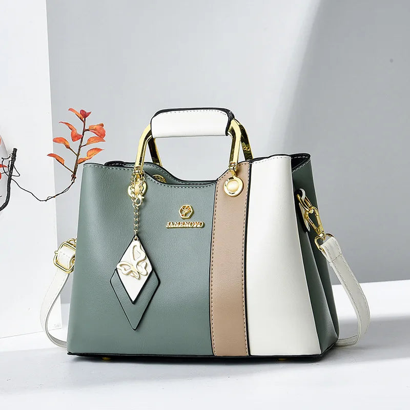 YNMY Fashion Cat Satchel — Stylish Top Handle Shoulder Bag for Women