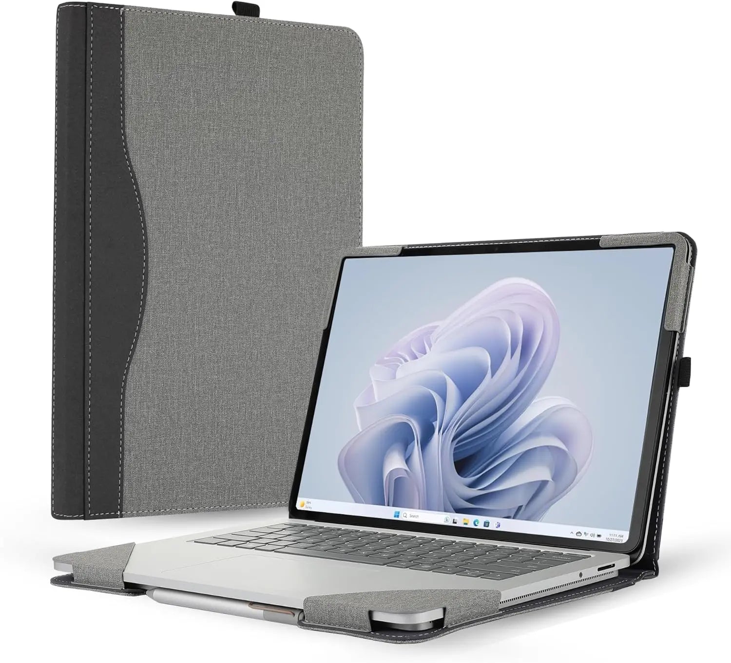 YNMIWEI PU Leather Laptop Sleeve — Protective Case for 14.4 Inch 2-in-1 Laptops