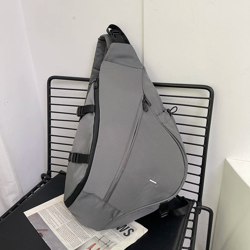 Large Capacity Nylon Sling Bag — Versatile Crossbody Shoulder Bag