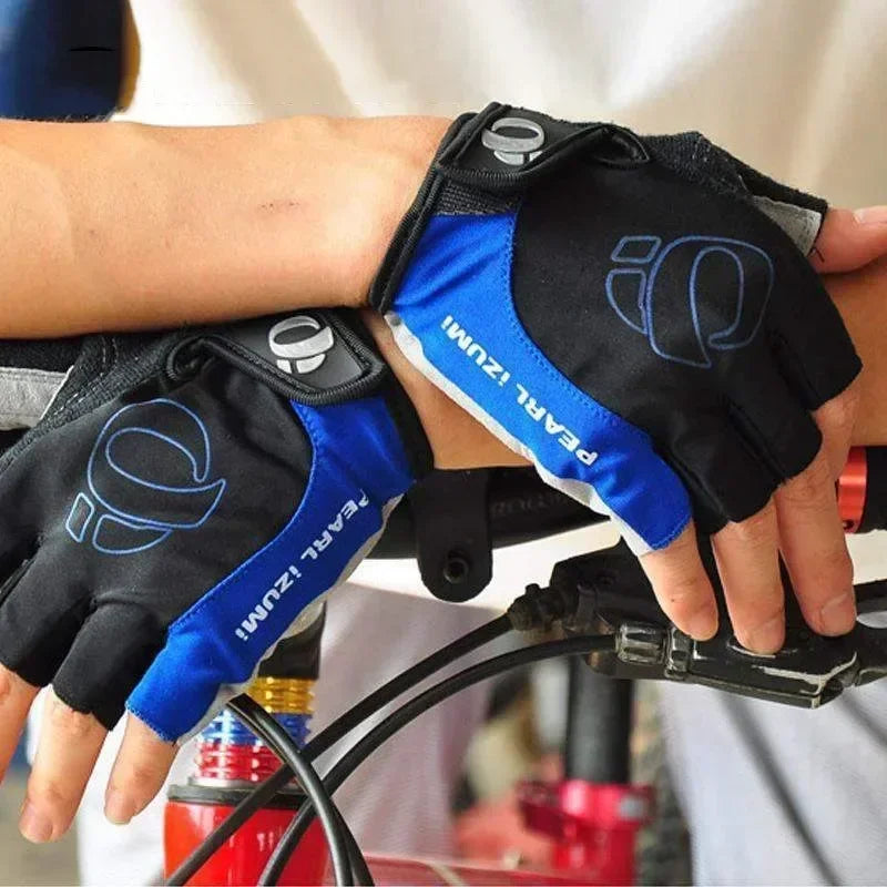 Half Finger Cycling Gloves — Anti-Slip Gel Padding for MTB and Road Bikes