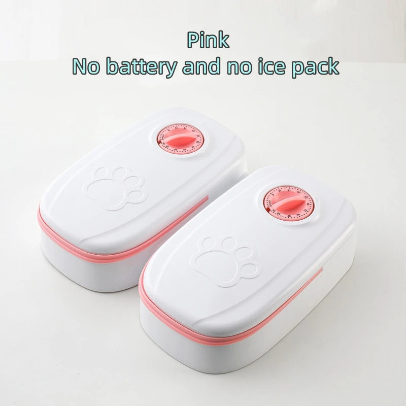 Automatic Pet Feeder — 48-Hour Timed Food Dispenser for Cats and Dogs