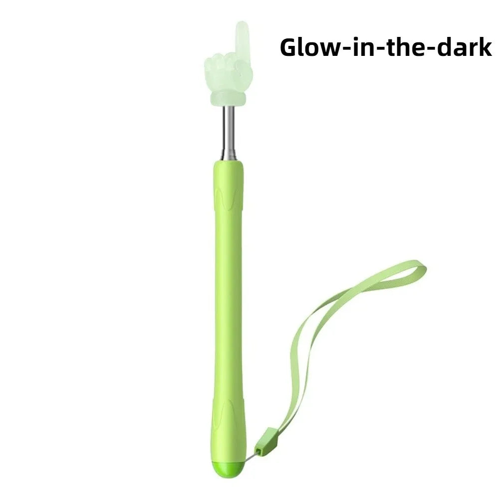 Telescopic Finger Pointer Stick — Interactive Classroom Teaching Tool