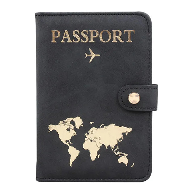 SNUGUG Travel Passport Holder — Slim Credit Card Organizer & Wallet