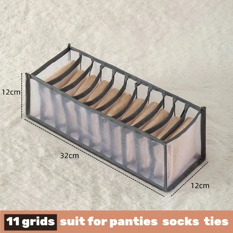 PGY Drawer Organizer Dividers — Multi-Grid Storage for Underwear and Socks