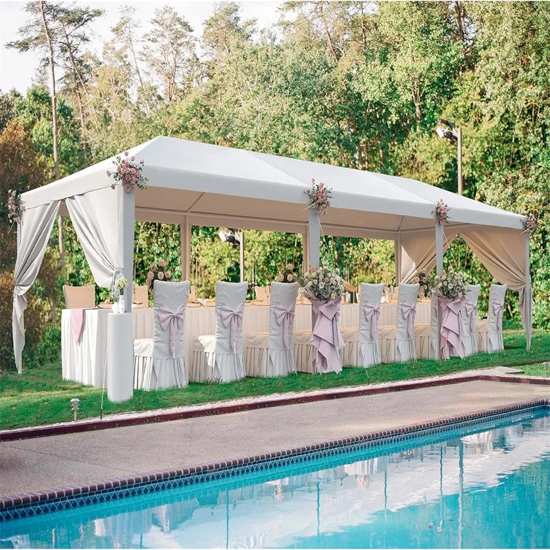 Tooluck Outdoor Party Tent — Waterproof Gazebo with Removable Sidewalls