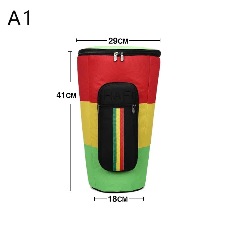 Djembe Drum Carrying Bag — Shockproof and Waterproof Canvas Case