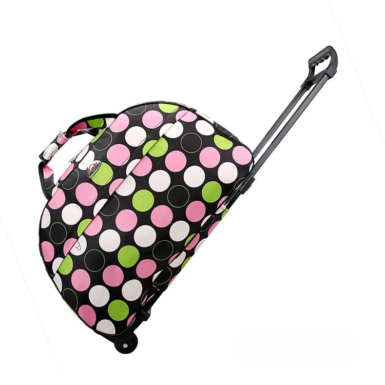 Rolling Travel Trolley Bag — Lightweight Waterproof Luggage for Business & Travel
