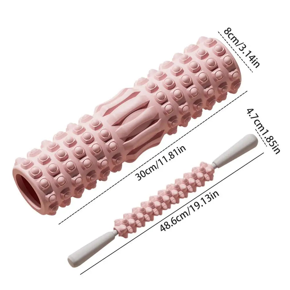 Foam Roller for Muscle Massage — Deep Tissue Stretching & Recovery Tool