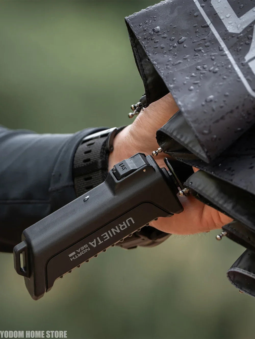 Tactical Automatic Folding Umbrella — UV Protection & Heavy Duty Design