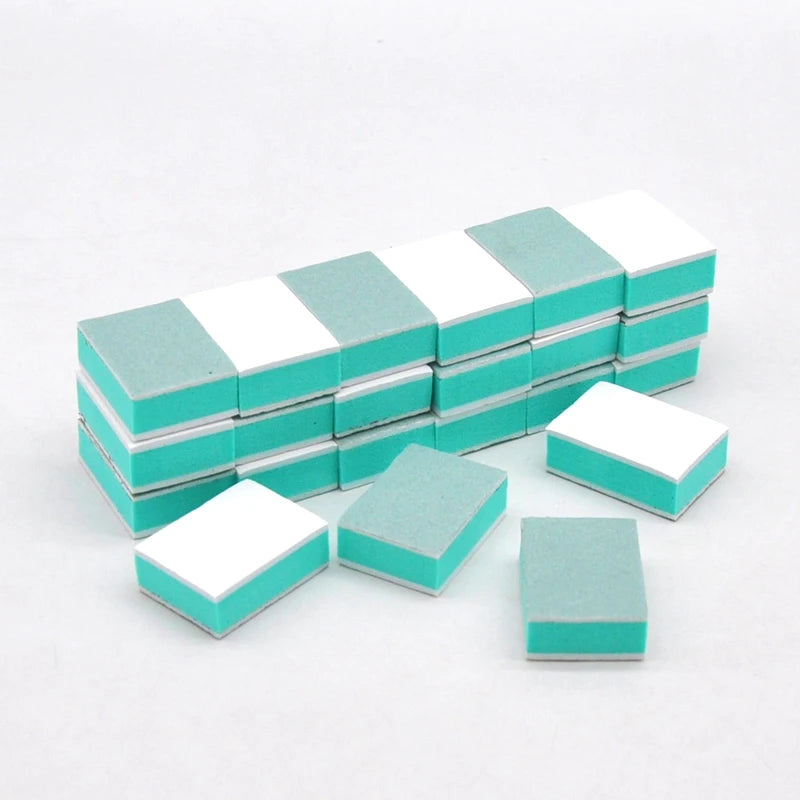 Double Sided Nail Buffer Blocks — Professional Manicure & Pedicure Tool