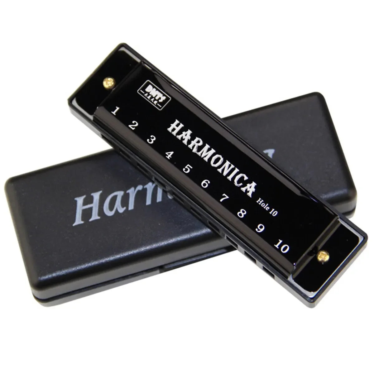 10-Hole Diatonic Harmonica — Portable Musical Instrument for Beginners