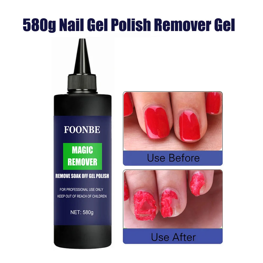 foonbe Magic Nail Gel Remover — Fast Peel Off Semi Permanent Polish Solution