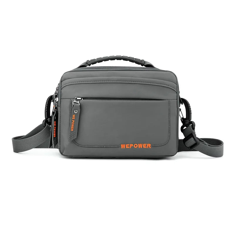 Acoki Messenger Shoulder Bag — Lightweight Multi-Pocket Crossbody Satchel
