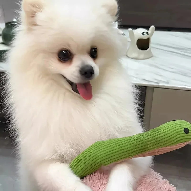 Plush Snake Pet Toy — Interactive Kick Toy for Cats and Dogs