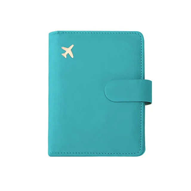 SNUGUG Leather Passport Holder — Waterproof Travel Wallet & Card Case