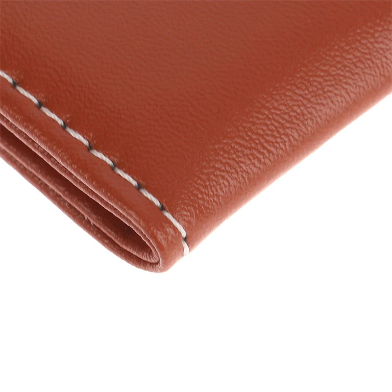 Slim Leather Money Clip Wallet — Magnetic Card Holder & Cash Clamp