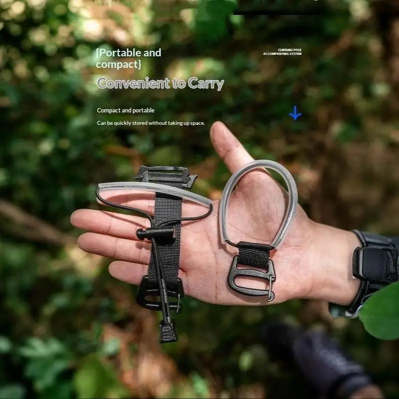 ZTBBAO Trekking Pole Carrier — Quick-Release Backpack Attachment Strap