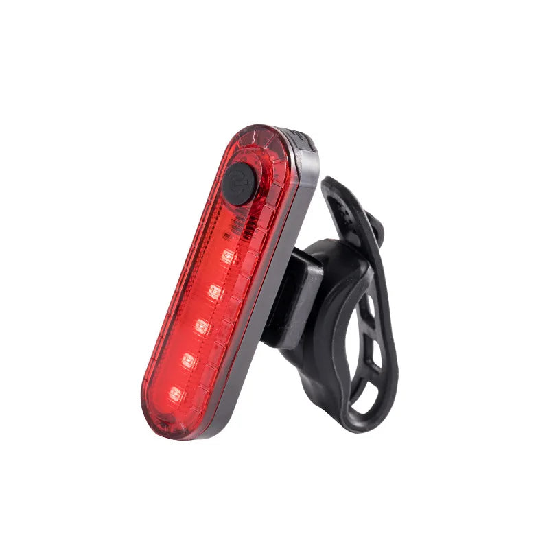 USB Rechargeable Bike Light Set — Waterproof LED Headlight and Taillight