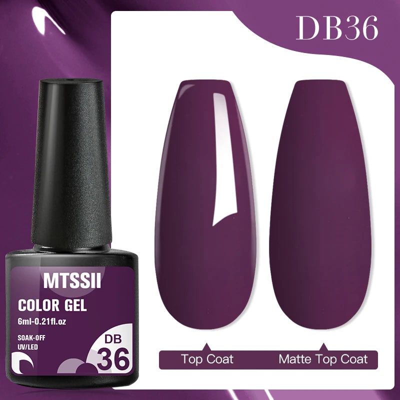 Mtssii Reflective Glitter Gel Nail Polish — Sparkling Holographic Effect