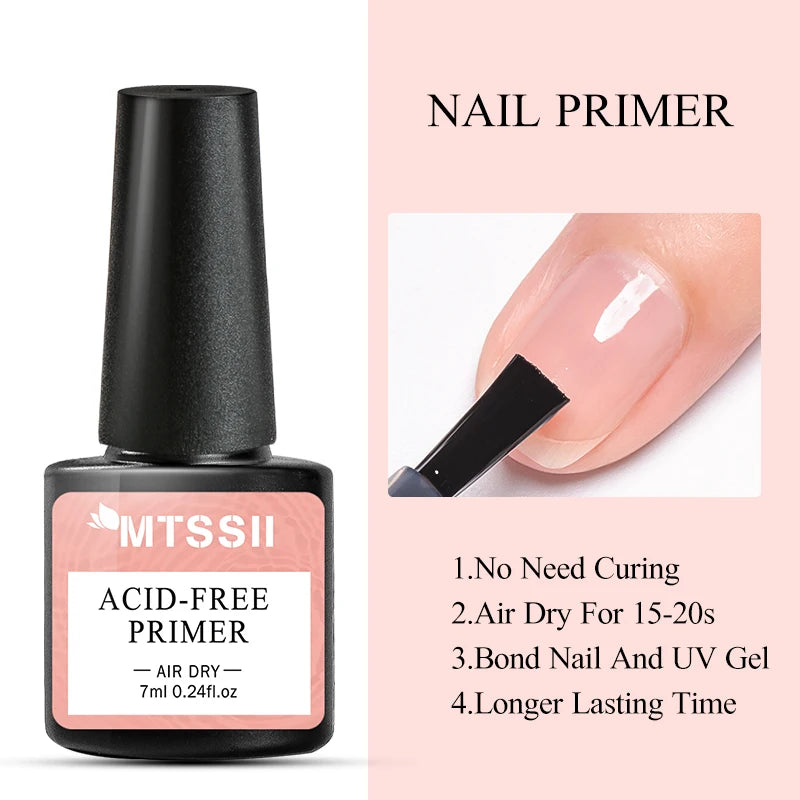 Mtssii Nail Prep Dehydrator and Primer — Professional Manicure Prep Solutions
