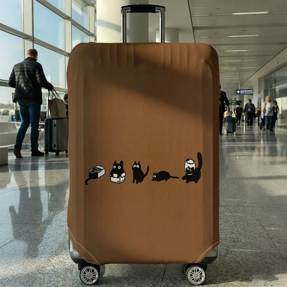 Elastic Luggage Cover Protector — Waterproof and Dustproof Suitcase Guard