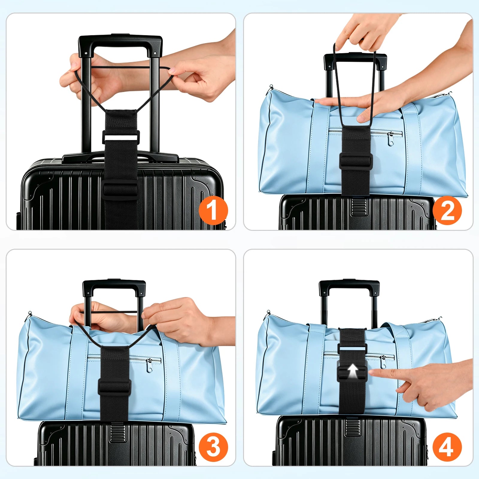 GOT-TOG Adjustable Luggage Strap — Secure Travel Suitcase Belt