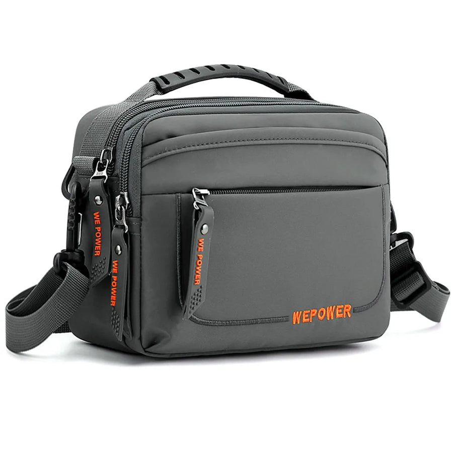 Acoki Messenger Shoulder Bag — Lightweight Multi-Pocket Crossbody Satchel