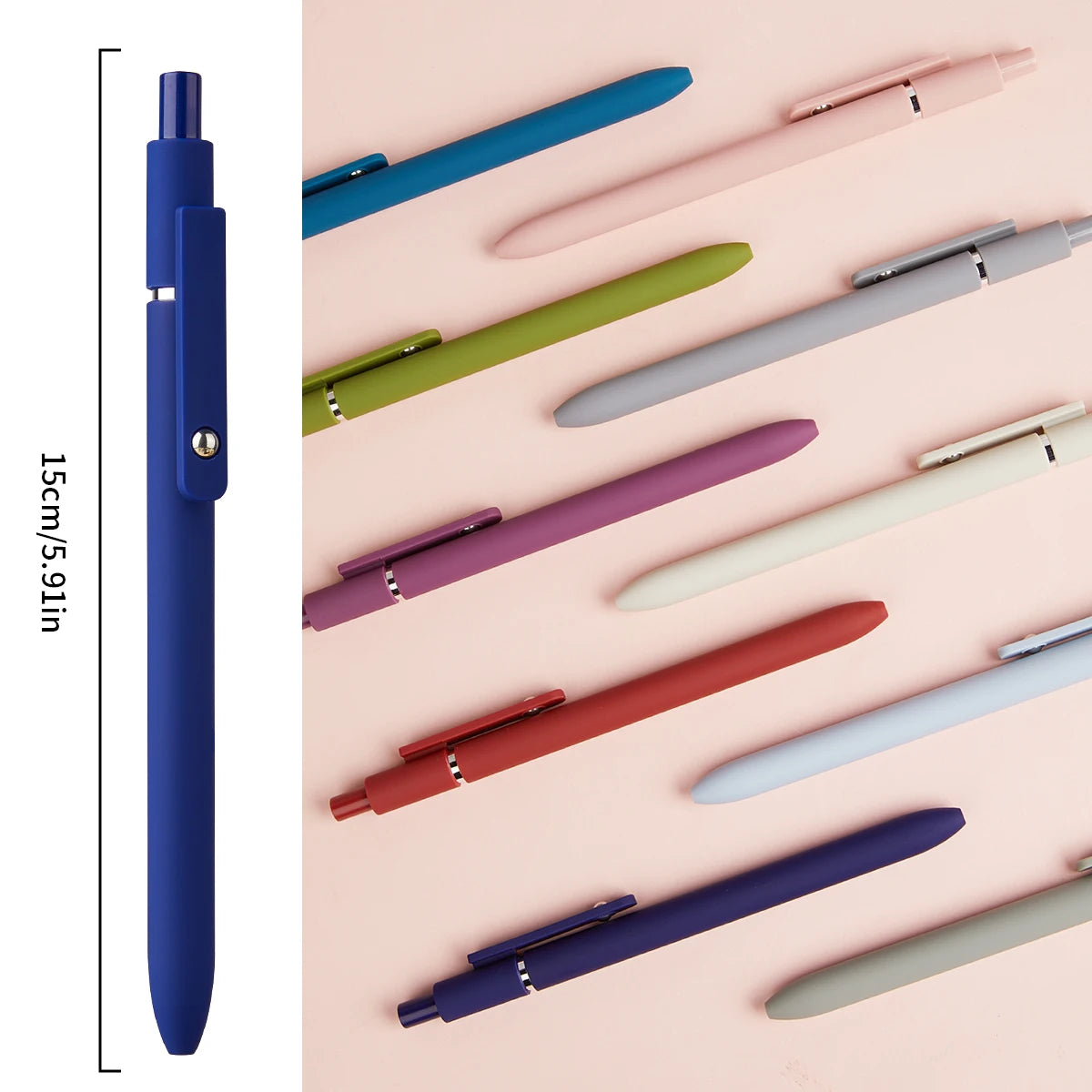 Gel Pen Set with Refills — Smooth Writing Fine Tip Pens, 25 Pack