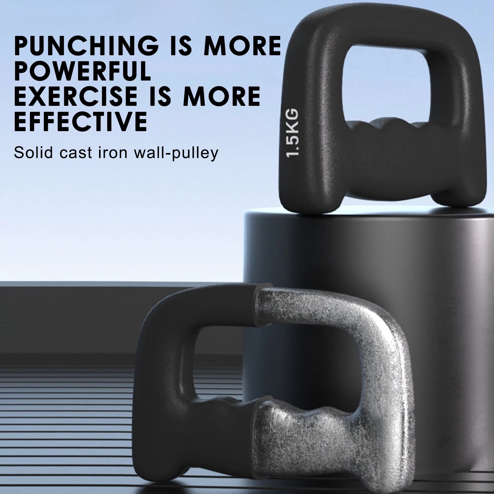 Ergonomic Hand Shaped Dumbbells — Versatile Strength Training Weights