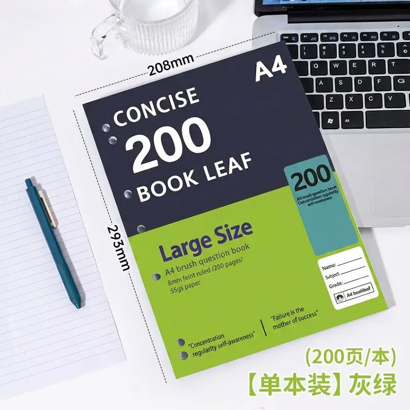 Loose-Leaf Binder — Refillable Notebook & Planner