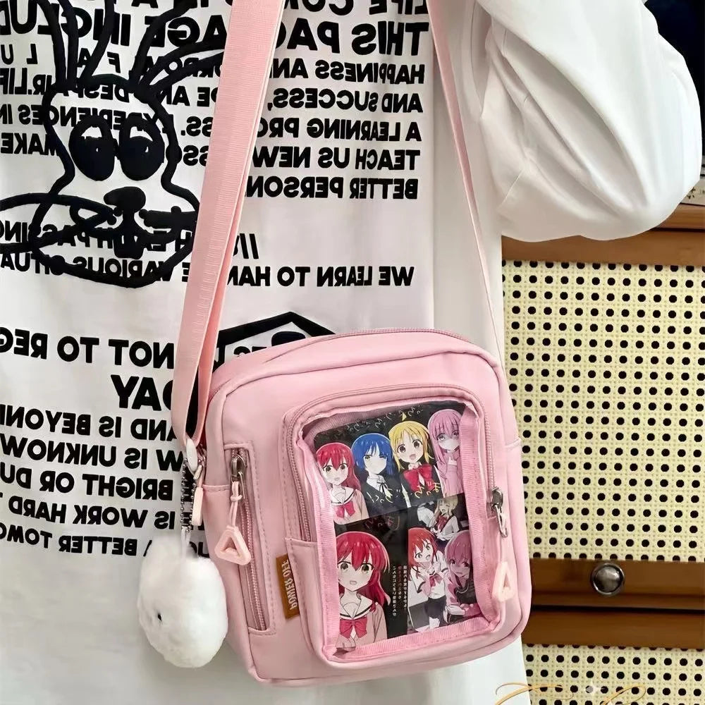 Mini Transparent Crossbody Bag — DIY Display Purse for Phone and Essentials