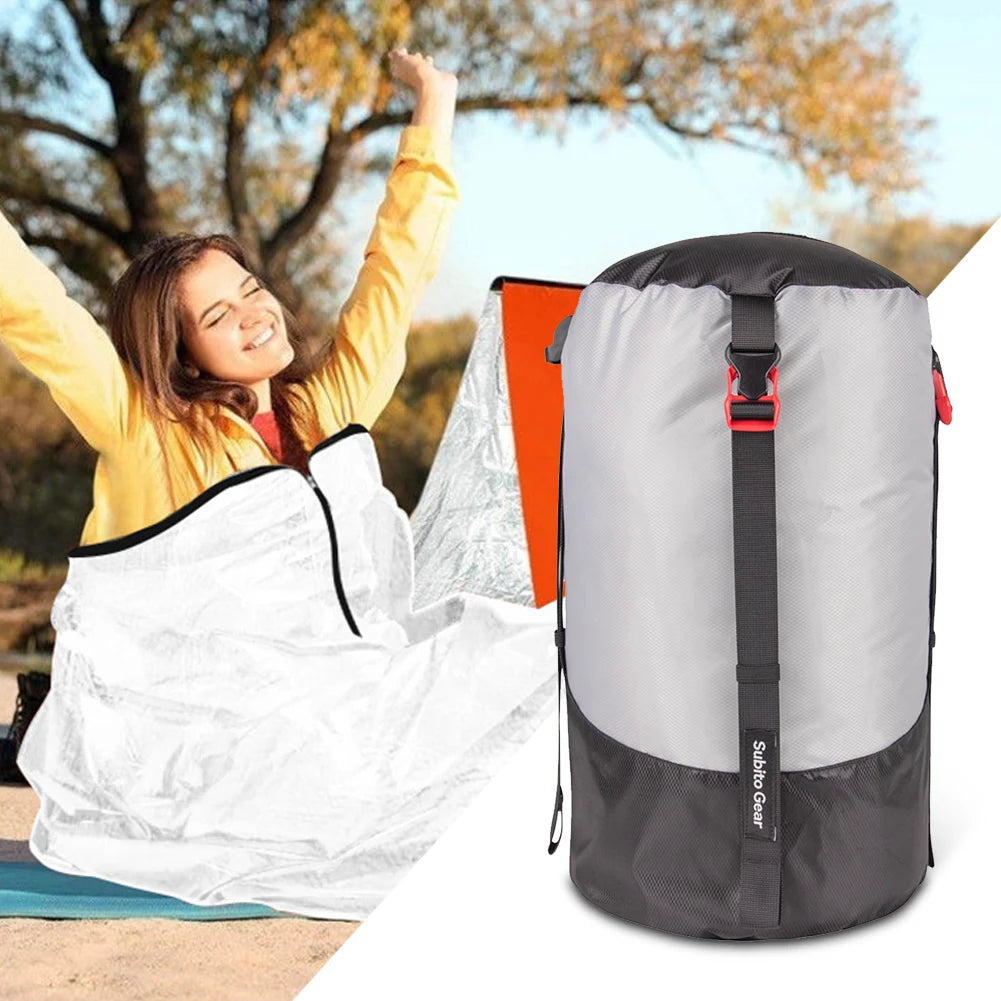 Ultralight Compression Stuff Sack — Water-Resistant Gear Organizer