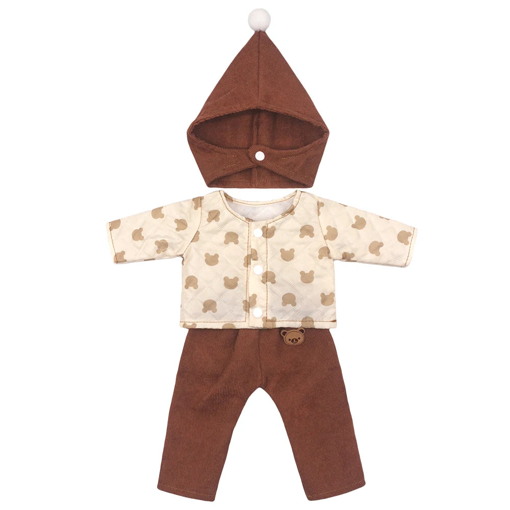 Kanvtoy Doll Clothing Sets — Cute Rompers and Shoes for 13-18 Inch Dolls