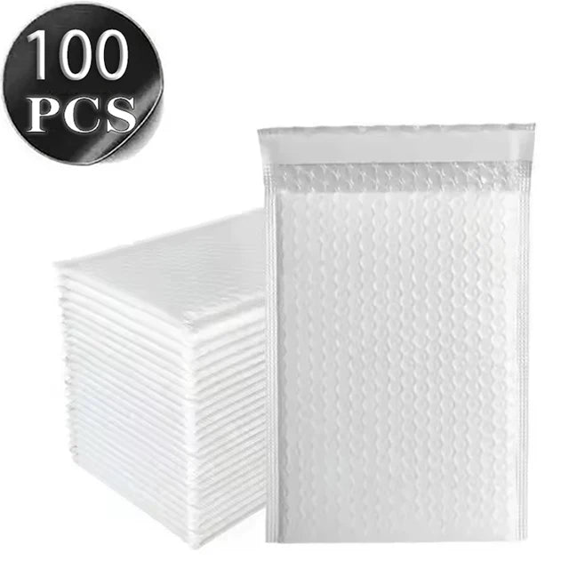Padded Bubble Mailer Envelopes — Waterproof Self-Seal Shipping Bags