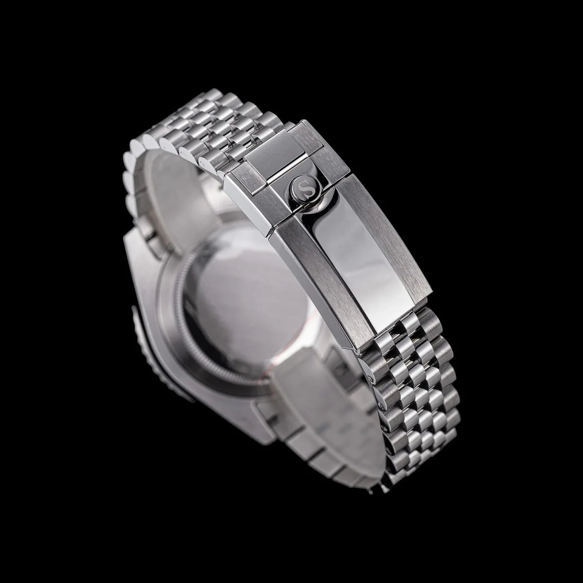 SUGESS GMT Diving Watch — Automatic Mechanical Peacock Movement