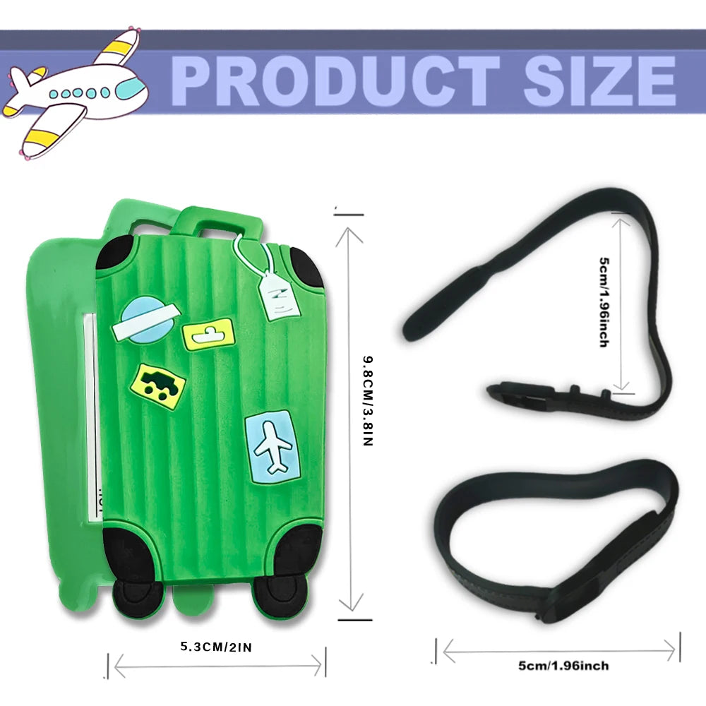 Multifunctional Luggage Tag — Durable Waterproof Travel Identifier