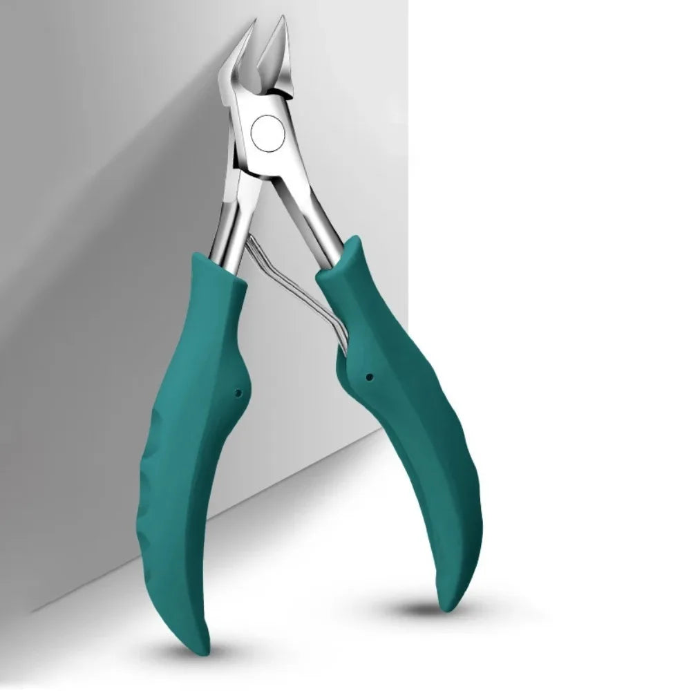 Stainless Steel Cuticle Nipper — Professional Ingrown Nail Trimmer