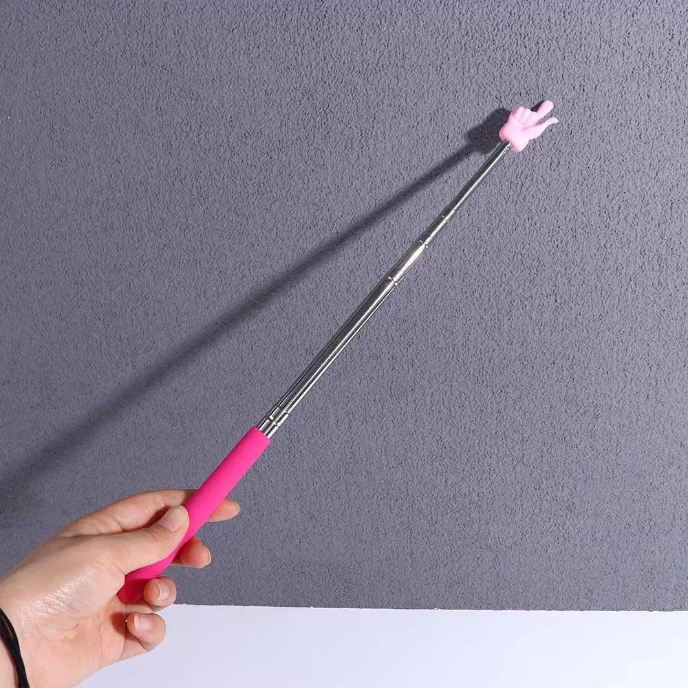 Retractable Teaching Pointer — Telescopic Whiteboard Finger Guide