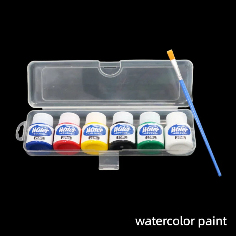 Multi-Surface Paint Set — Vibrant Pigments for Canvas, Wood, and Paper