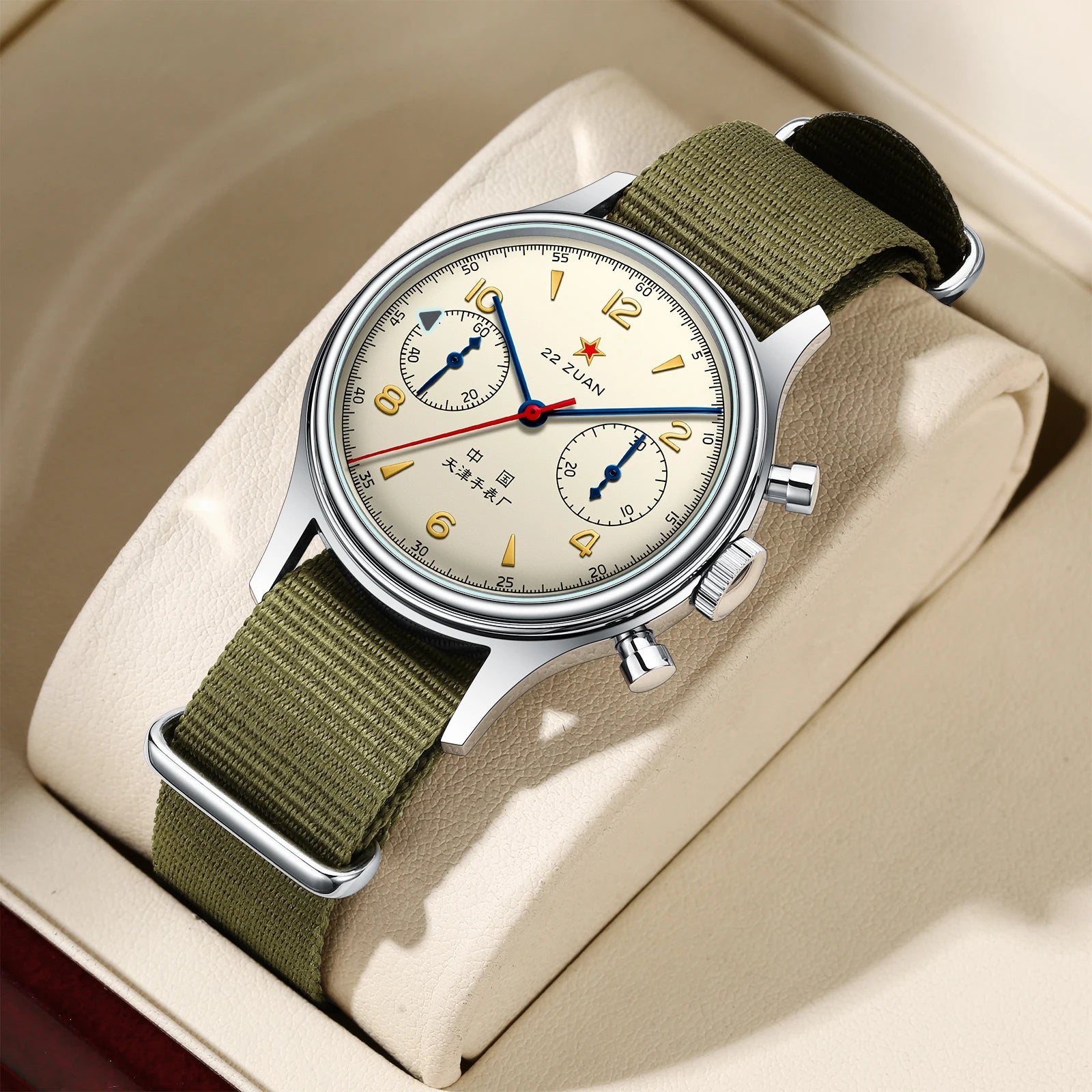 Sea-Gull 1963 International Edition — Mechanical Chronograph Men's Watch