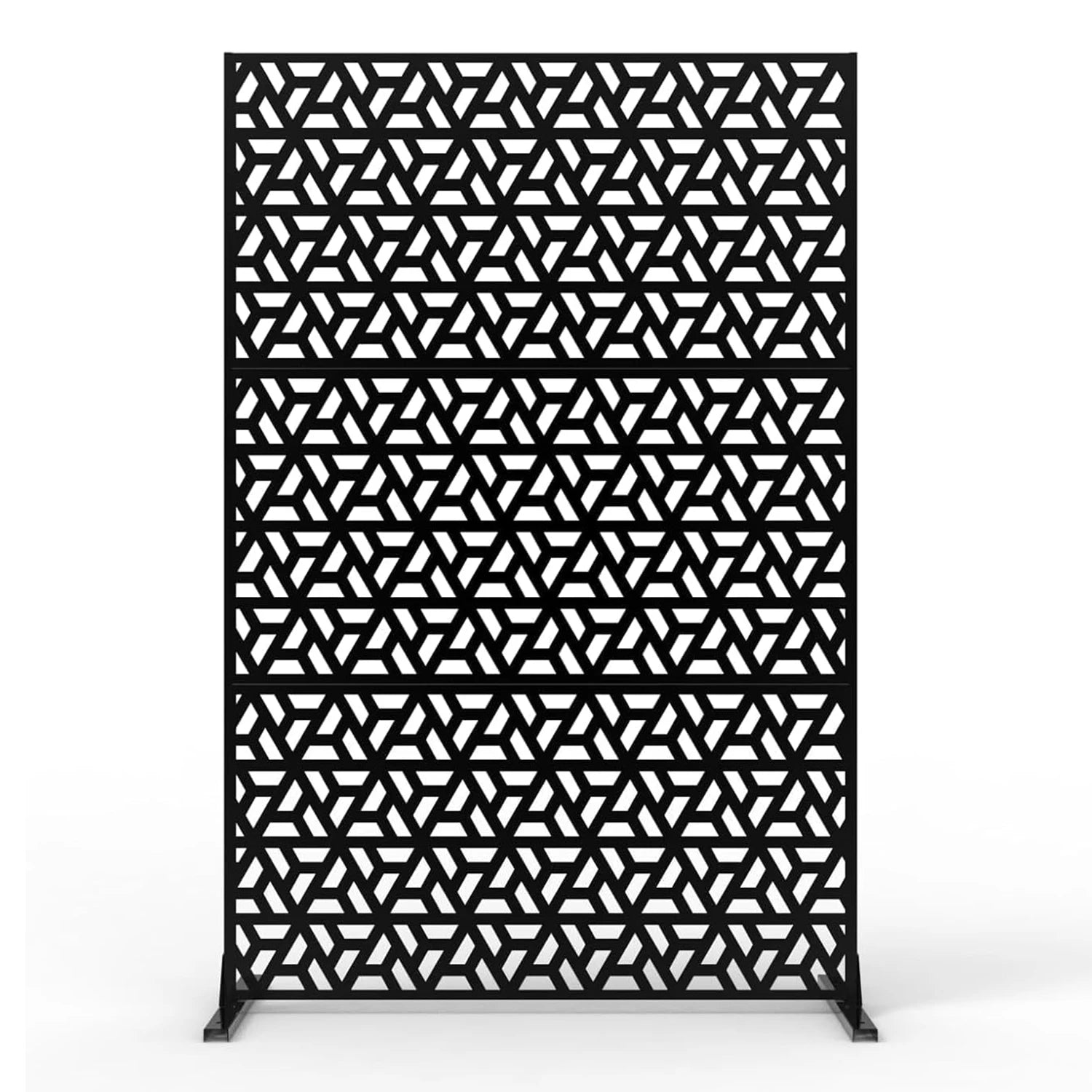 TWISTER.CK Decorative Garden Privacy Screen — Metal Outdoor Divider