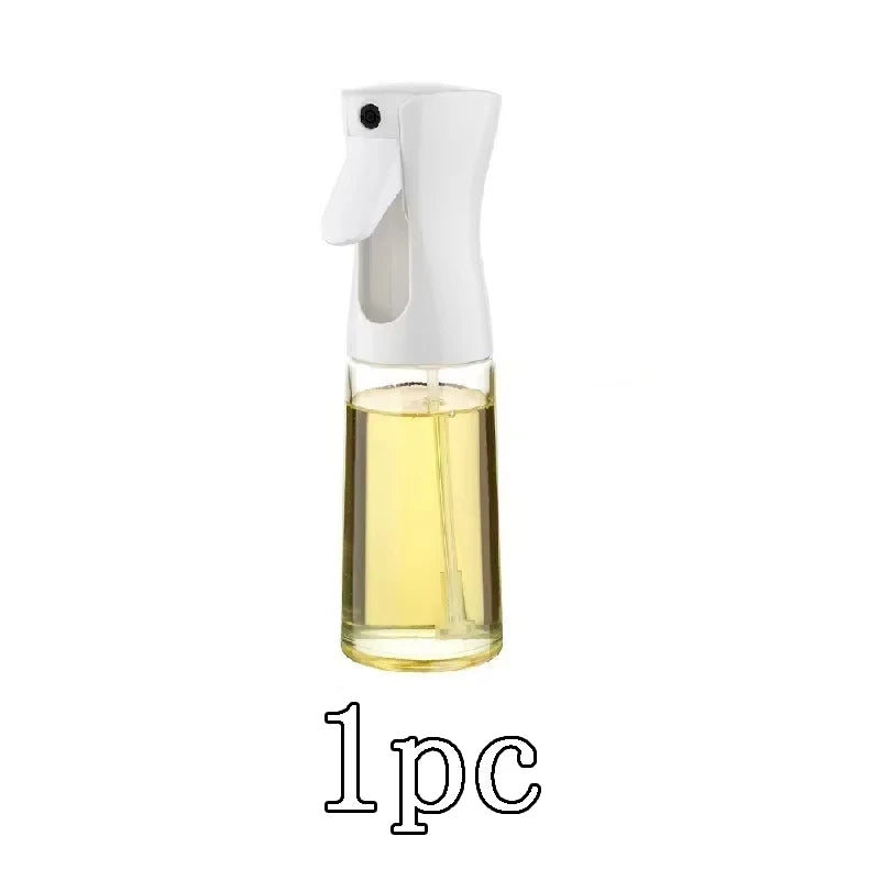 Oil Spray Dispenser Bottle — Reusable Mist Sprayer for Cooking & BBQ