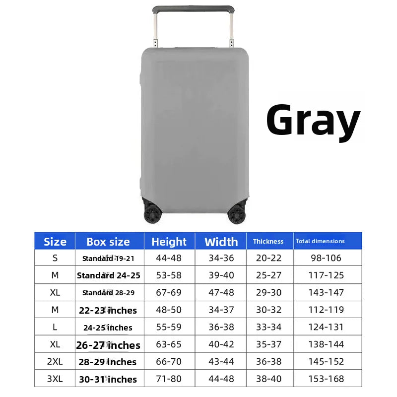 Thickened Luggage Protector Cover — Dustproof Suitcase Guard for Travel