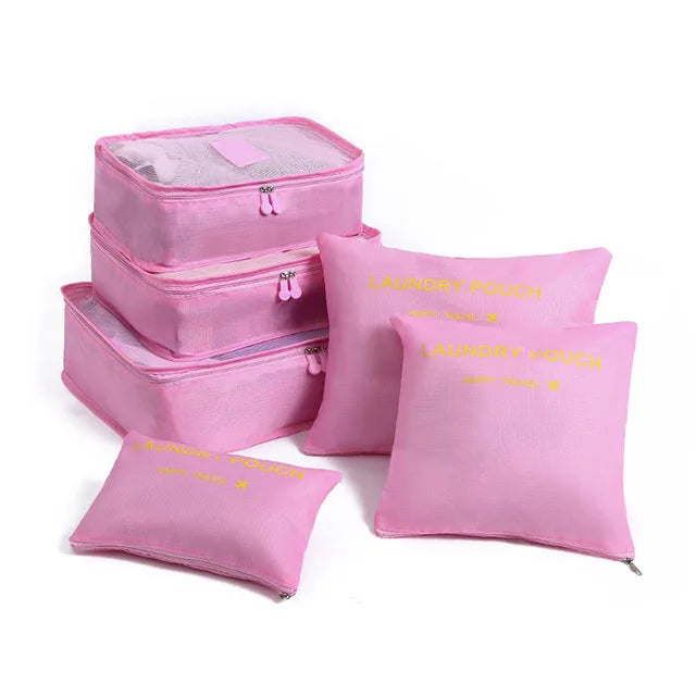 Totidy Travel Packing Cube Set — Luggage Organizer for Clothes and Shoes