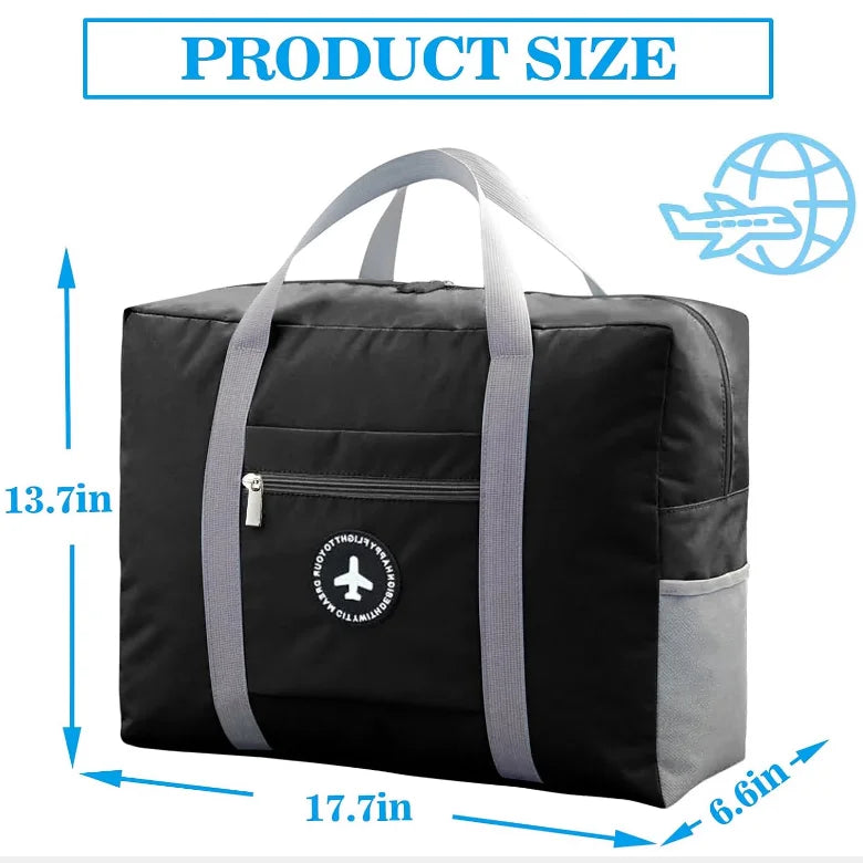 Travel Duffel Bag — Waterproof Foldable