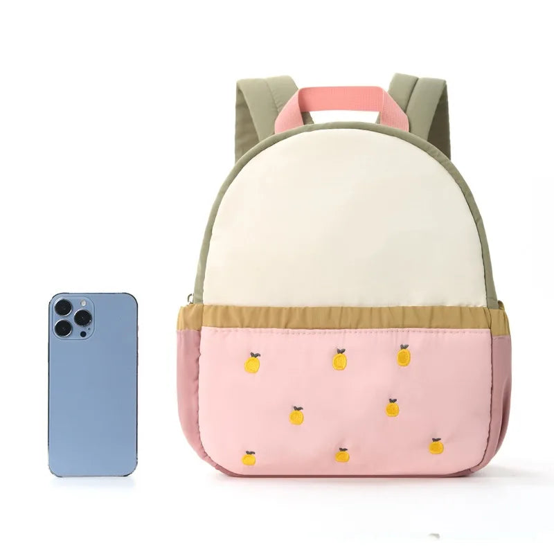 molfmy Children's Fruit Pattern Backpack — Lightweight Preschool Schoolbag