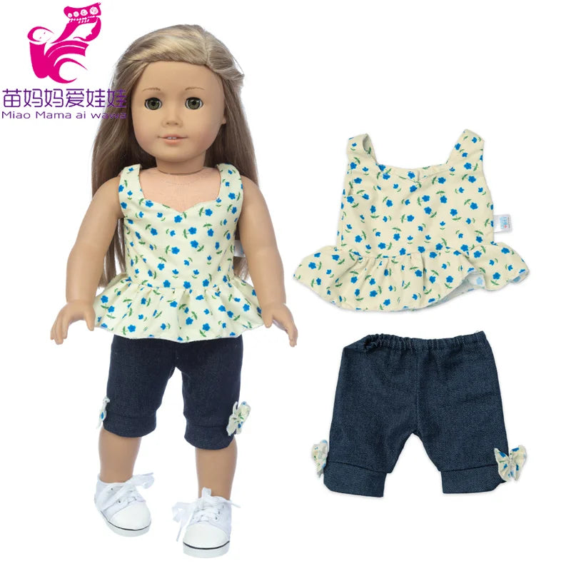 Miao Mama ai wawa Winter Doll Coat — Warm Outfit for 18 Inch Dolls