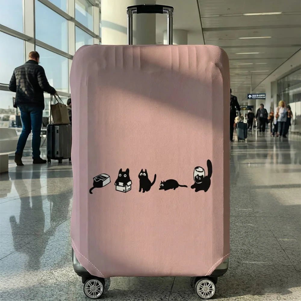 Elastic Luggage Cover Protector — Waterproof and Dustproof Suitcase Guard