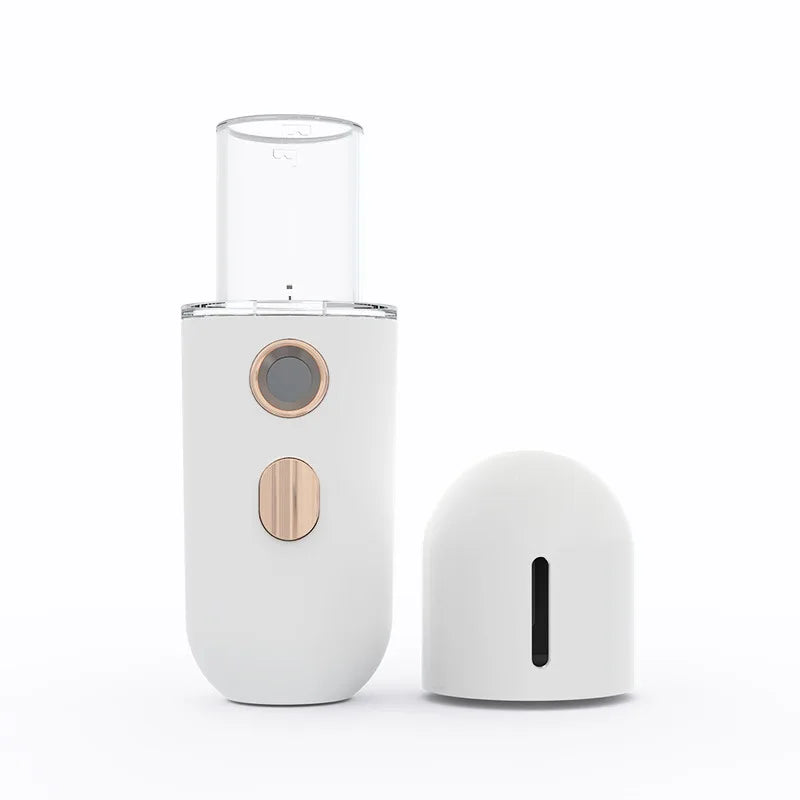 FUYAOZHISHANG Mini Portable Nano Facial Steamer — Hydrating Cold Spray Device