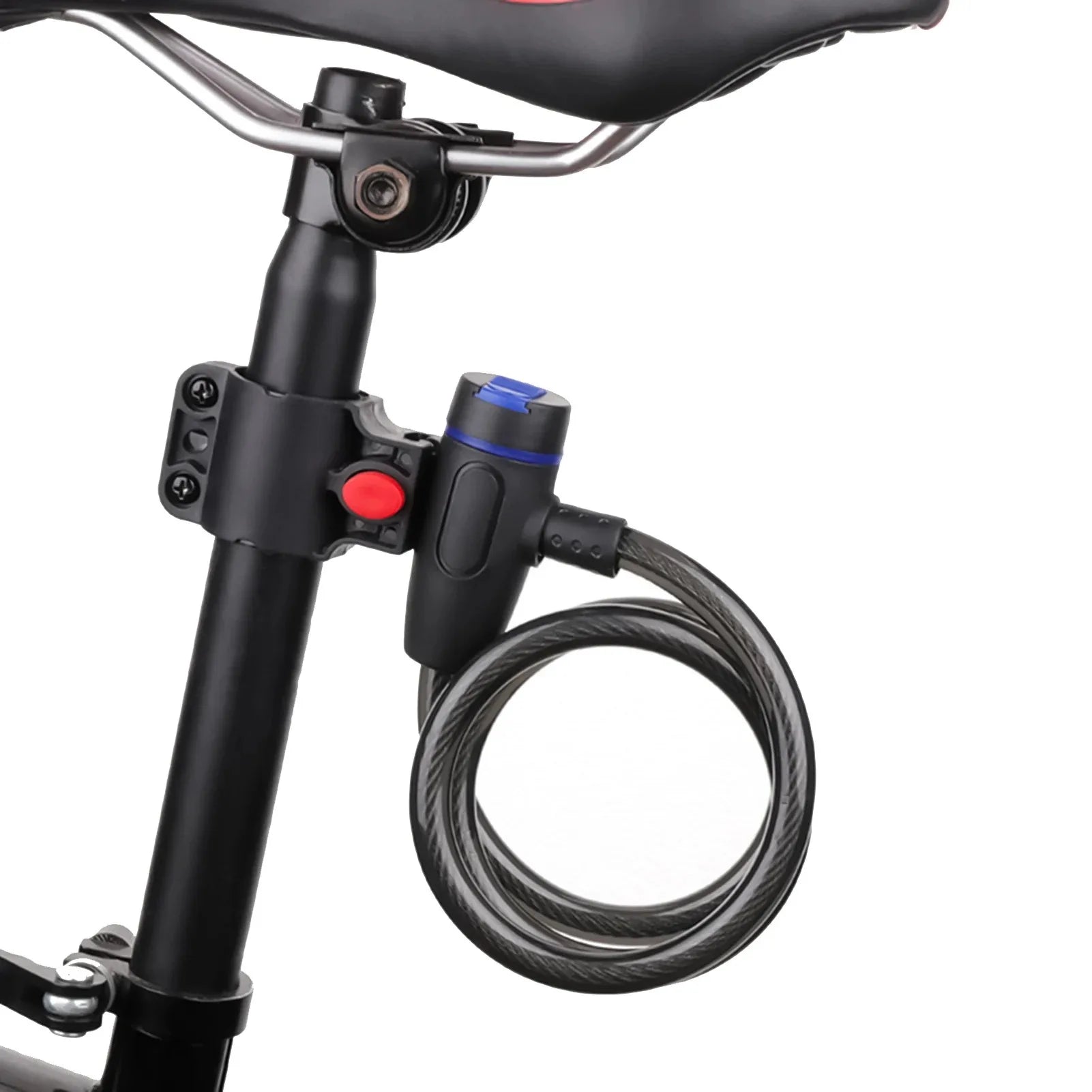 Steel Cable Bike Lock — Anti-Theft Security for Bicycles and Scooters